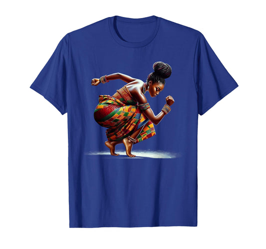 Love Black Woman African Melanin Queen Black History Month T-Shirt