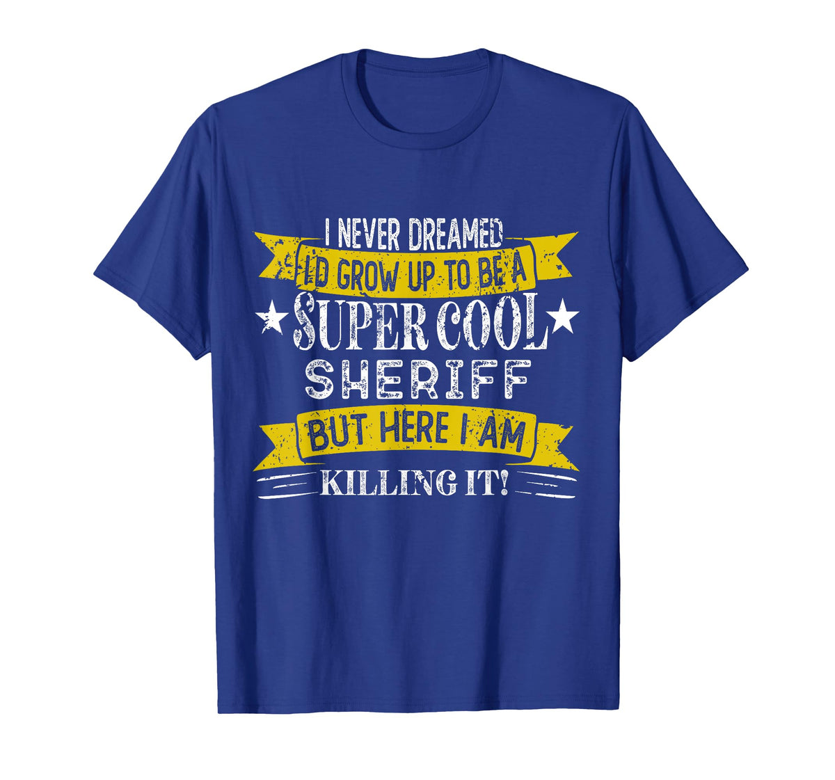 Funny Sheriff Shirts Job Title Professions T-Shirt