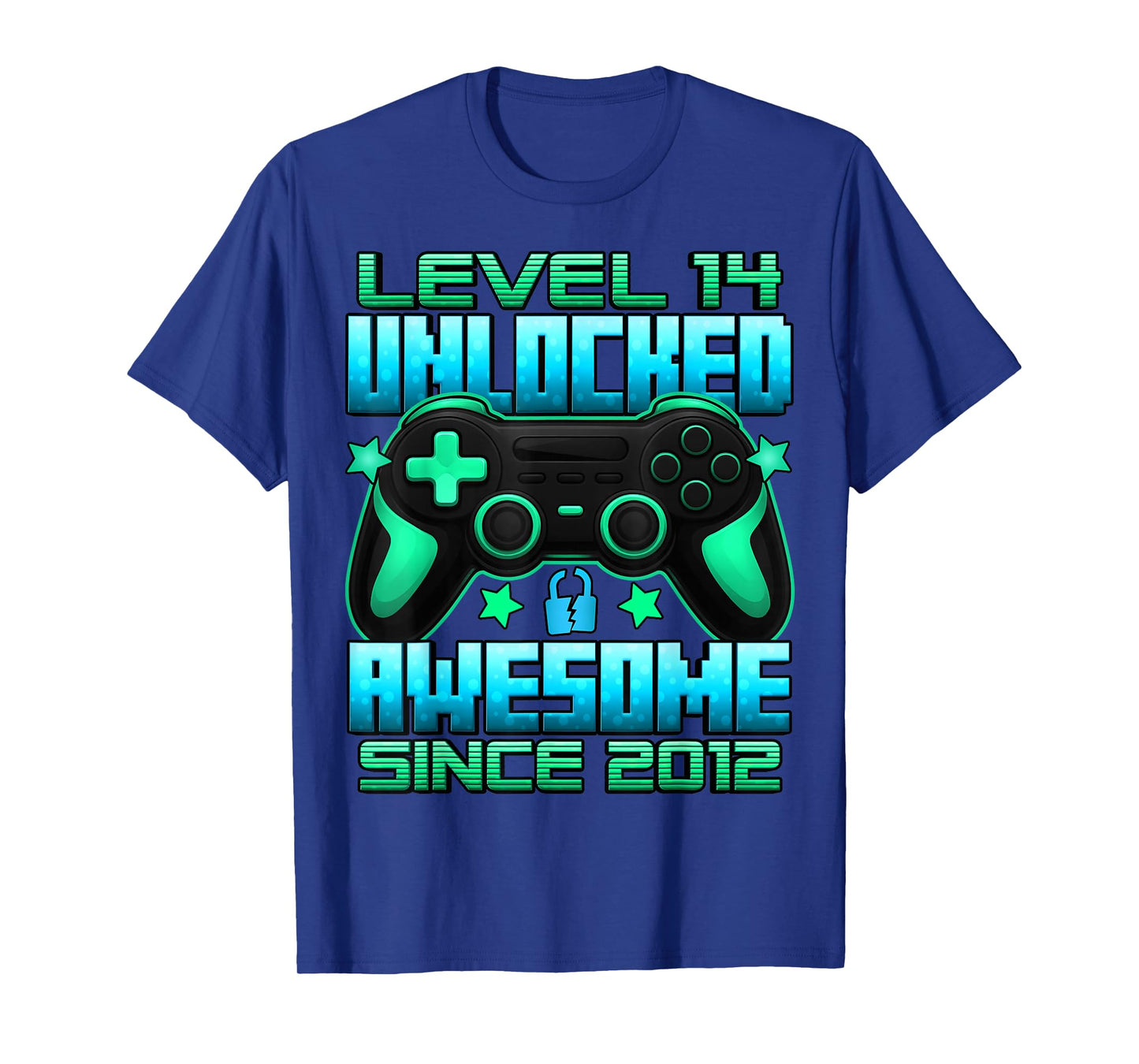 Level 14 Unlocked 14 Year Old Gifts Boys 14th Birthday Boy T-Shirt