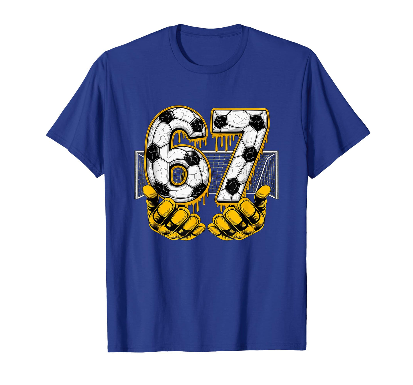 Soccer Six Seven 67 Funny Gen Alpha Meme T-Shirt