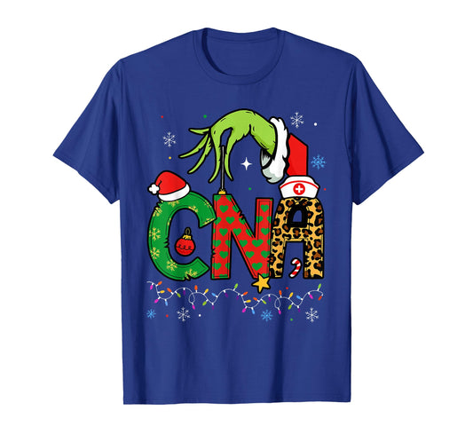 CNA Christmas Certified Nursing Assistant Xmas Party CNA T-Shirt
