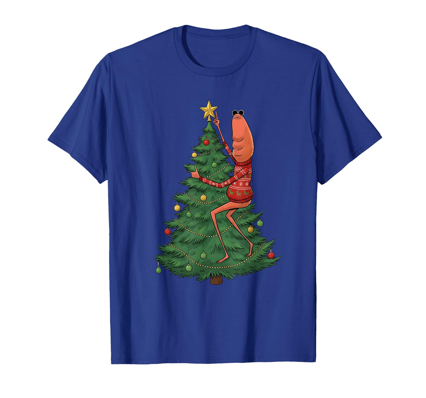 Where is Jimbo James Marcus The Worm Christmas T-Shirt