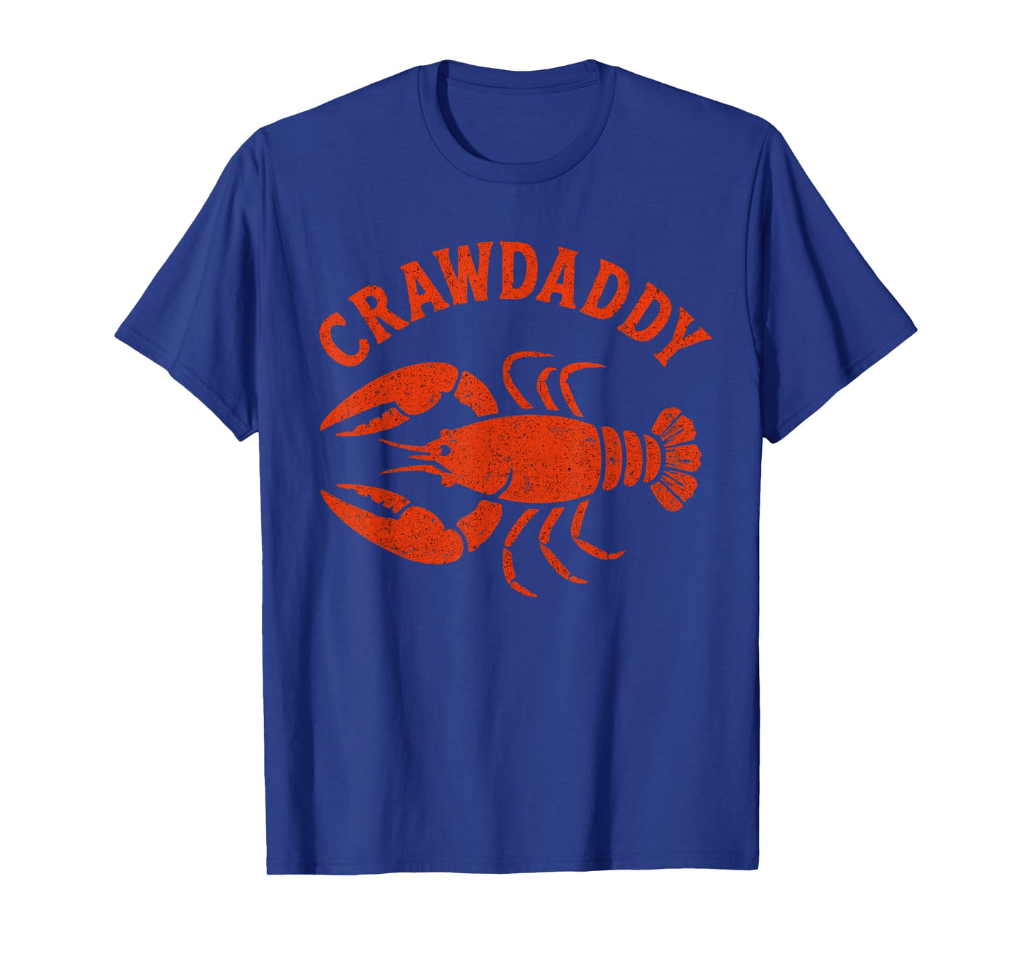 Funny Craw Daddy Crawfish Boil Dad Crawdad Vintage Party Men T-Shirt
