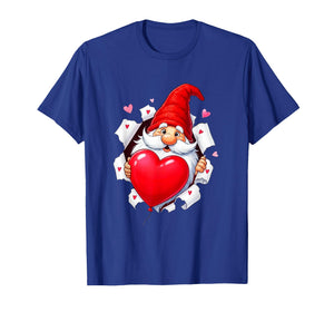 Happy Valentine's Day Gnomes Love Heart T-Shirt
