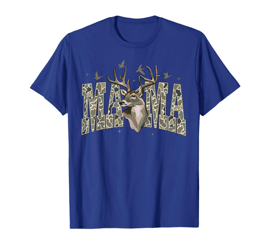Retro Camo Hunting Mama Old Camo Mom Mother's Day T-Shirt