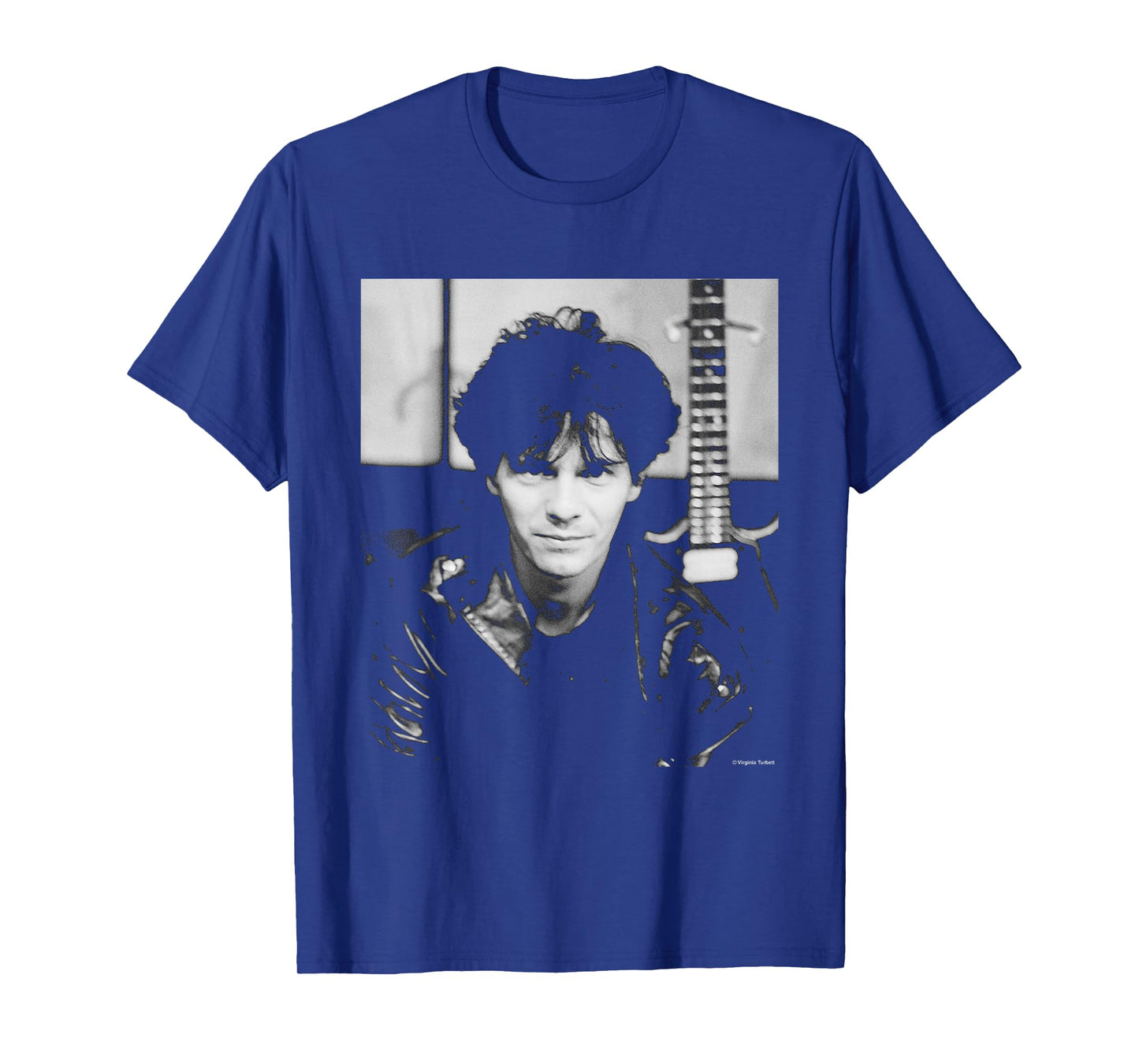 Andy Taylor Duran Duran Guitarist 1984 by Virginia Turbett T-Shirt