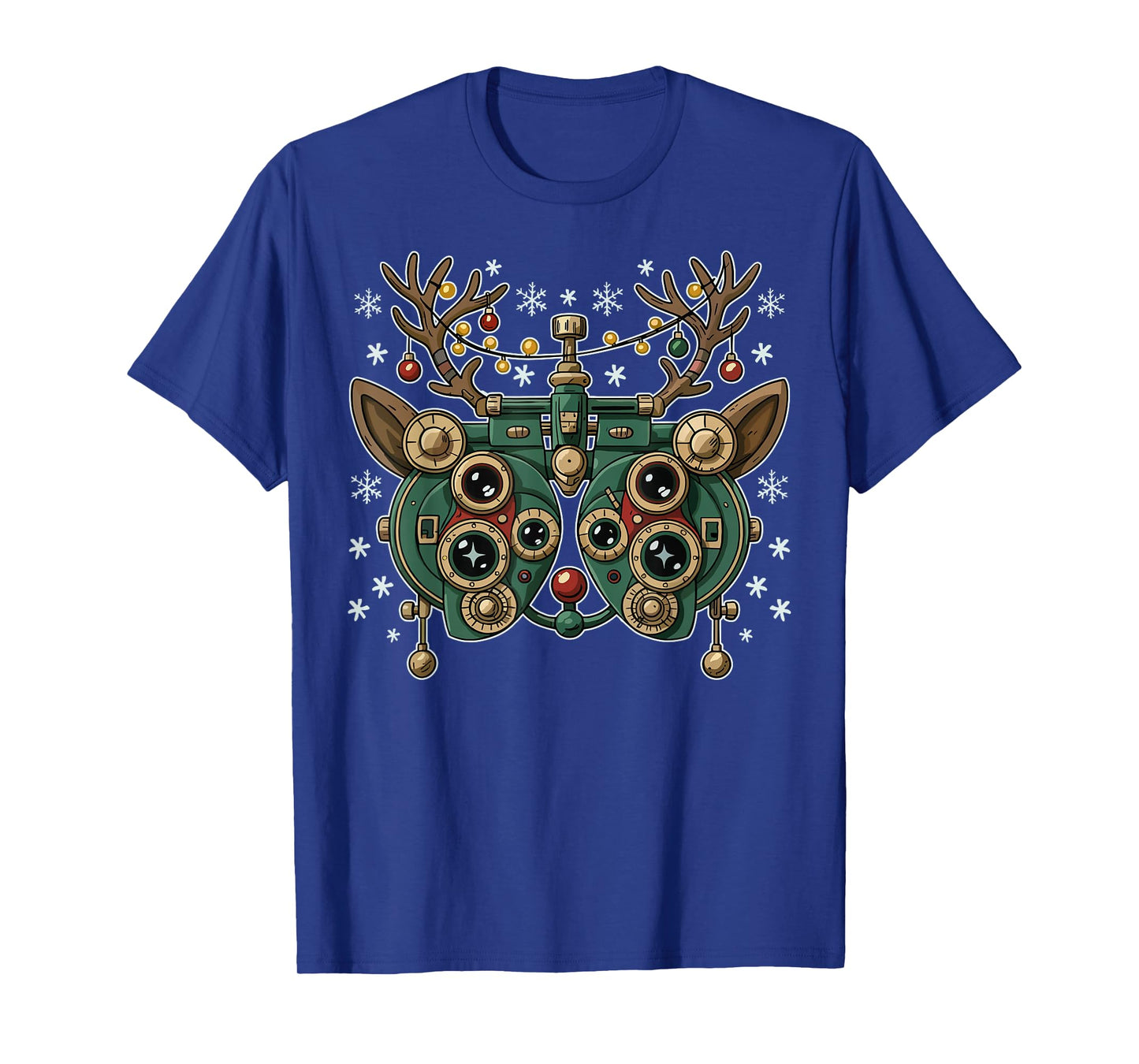 Optometry Christmas Ophthalmologist Funny Optician Christmas T-Shirt