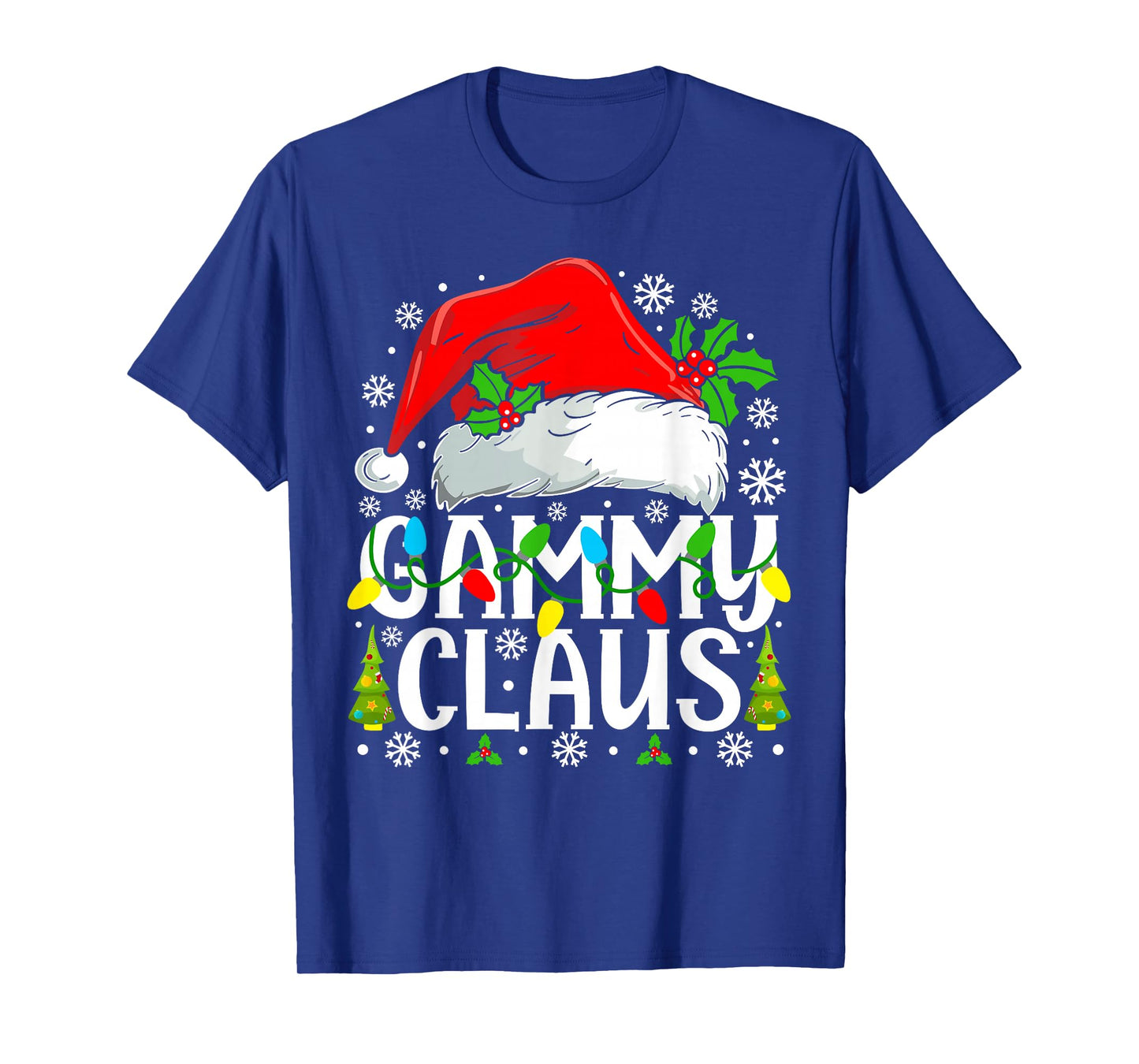 Gammy Claus Funny Christmas Family Matching T-Shirt