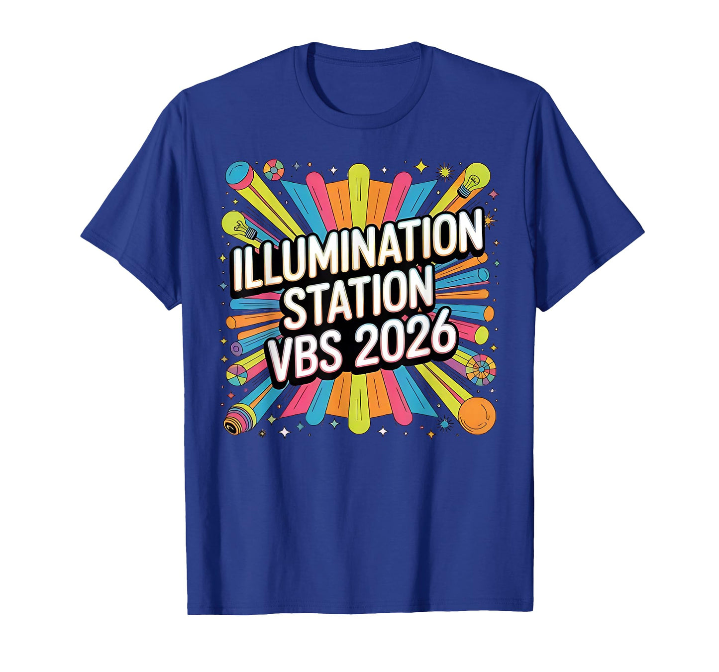 Illumination Station VBS 2026 Vaction Bible School Jesus T-Shirt
