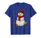 Yarn Snowman Sewing Knitting Crocheting Quilter Crochet T-Shirt
