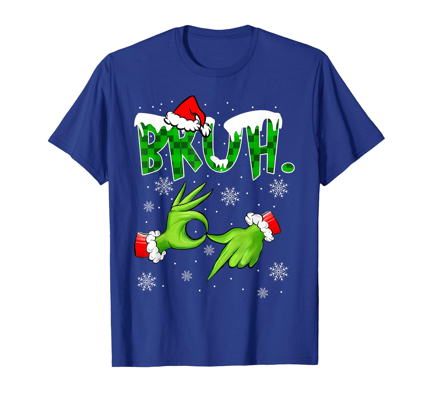 Bruh 67 Six Seven 6 7 Meme Christmas Funny Gen Alpha Slang T-Shirt
