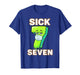 Sick Seven Meme Tee Six Seven Fun Wordplay Drip Desing T-Shirt