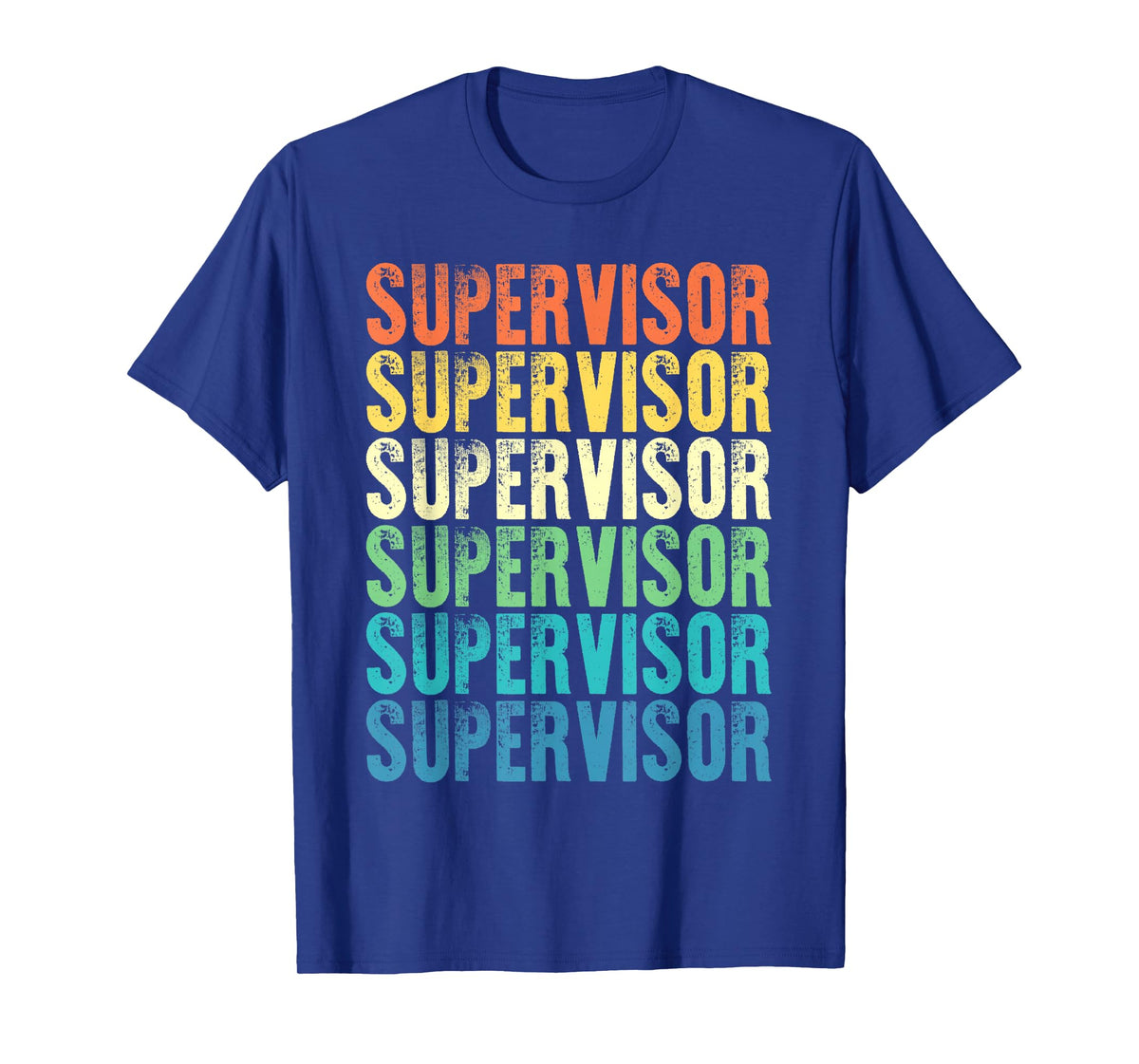 Supervisor Vintage Style Job T-Shirt