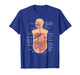 Human Digestive System Anatomy Chart Biology Diagram T-Shirt