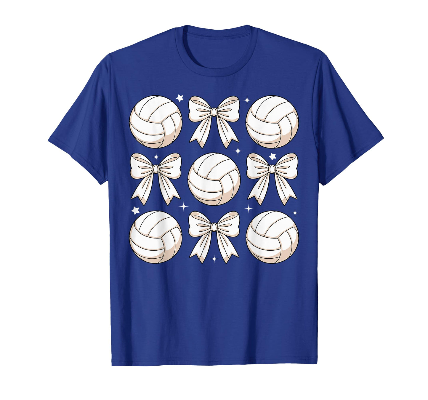 Volleyball Coquette Bow Volleyball Girl Mom Mama Sister T-Shirt