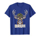 100 Days of School Camo Deer 100th Day of School Boys Teens T-Shirt