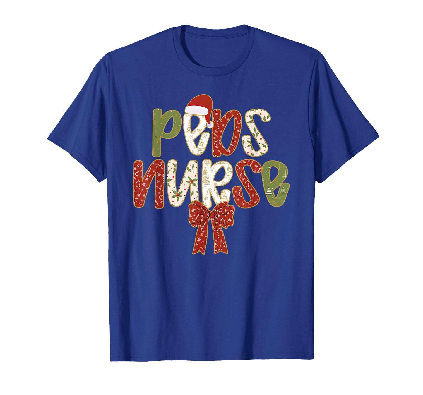 Peds Nurse Christmas Pediatric Nurse Xmas Party Coquette T-Shirt