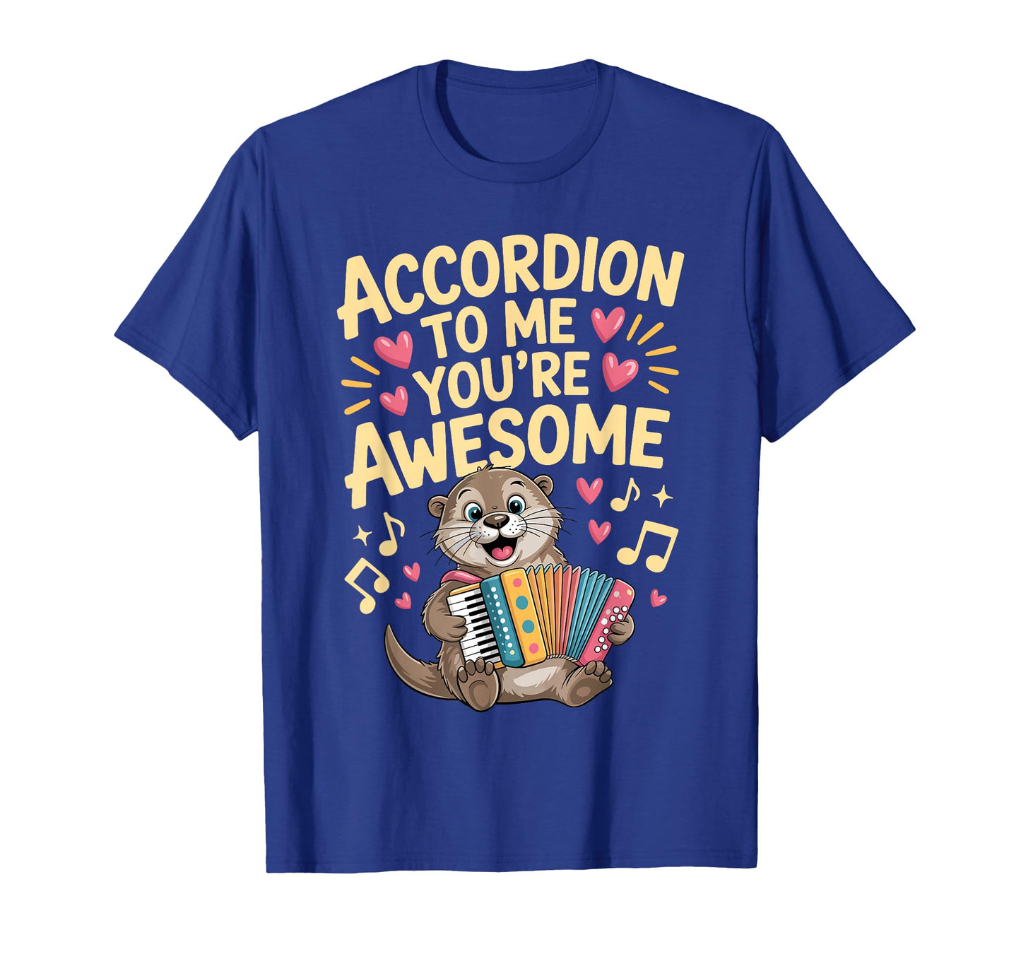 Accordion Design for Men Women Accordionist Accordion Player T-Shirt