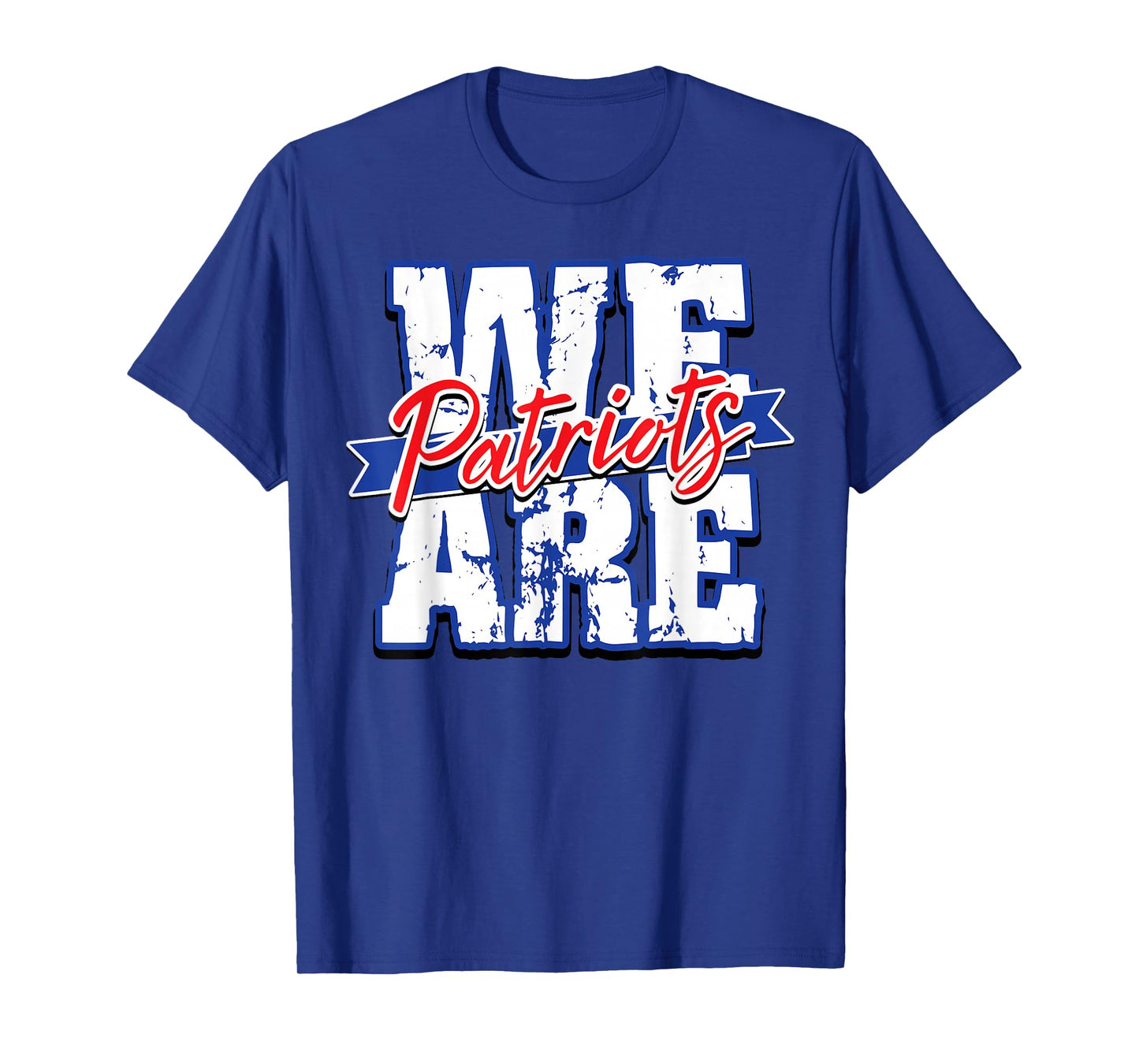 Patriots Back to School Spirit RWB T-Shirt