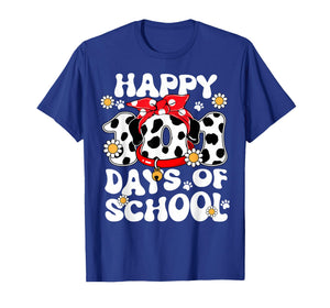 100 Days of School Dalmatian Dog 100th Day of School Kids T-Shirt