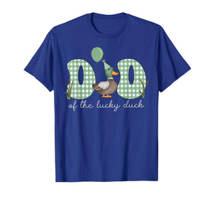 Mom & Dad of The Lucky Duck 1St Birthday Mommy and Me Duck P T-Shirt