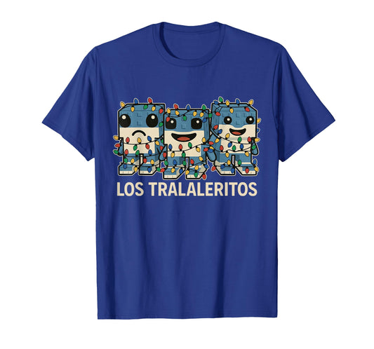 Los Tralaleritos Christmas Lights - Funny Brainrot Kids Meme T-Shirt