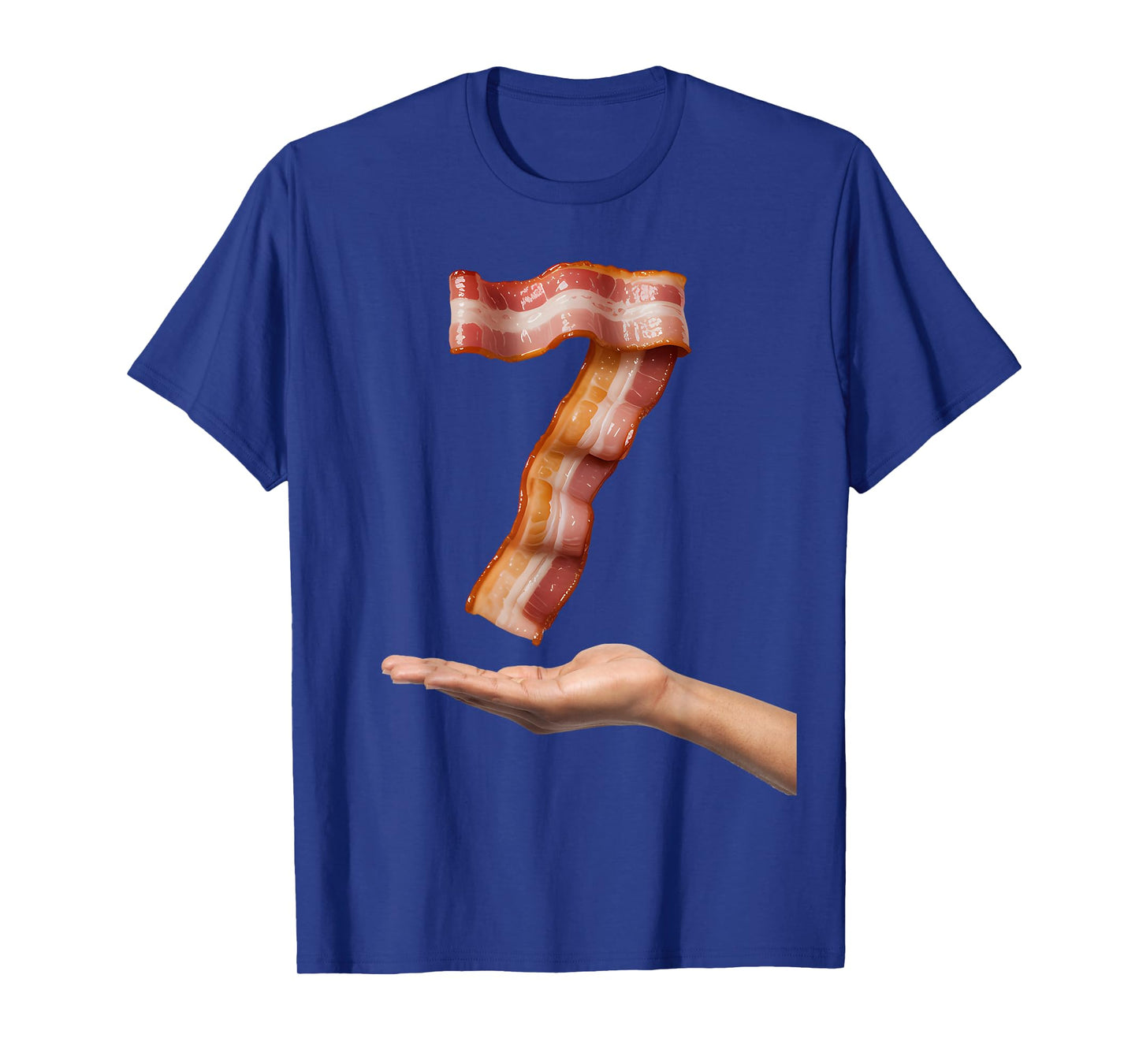 Number 7 Matching 67 Meme Breakfast Bacon T-Shirt