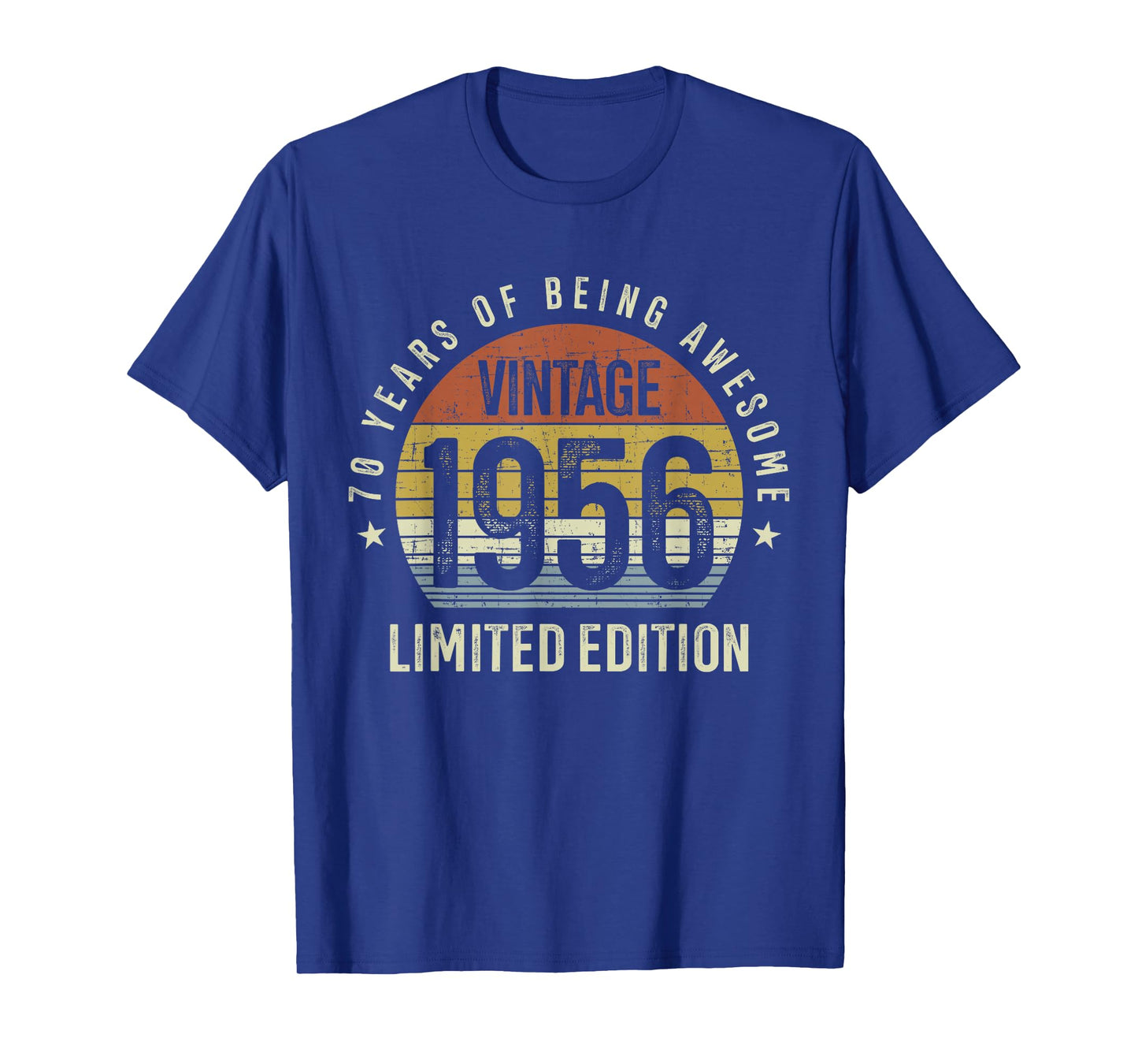 70th Birthday Vintage 1956 Limited Edition 70 Years Old T-Shirt