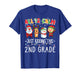 Groovy All is Calm Just Kidding This is 2nd Grade Teacher T-Shirt