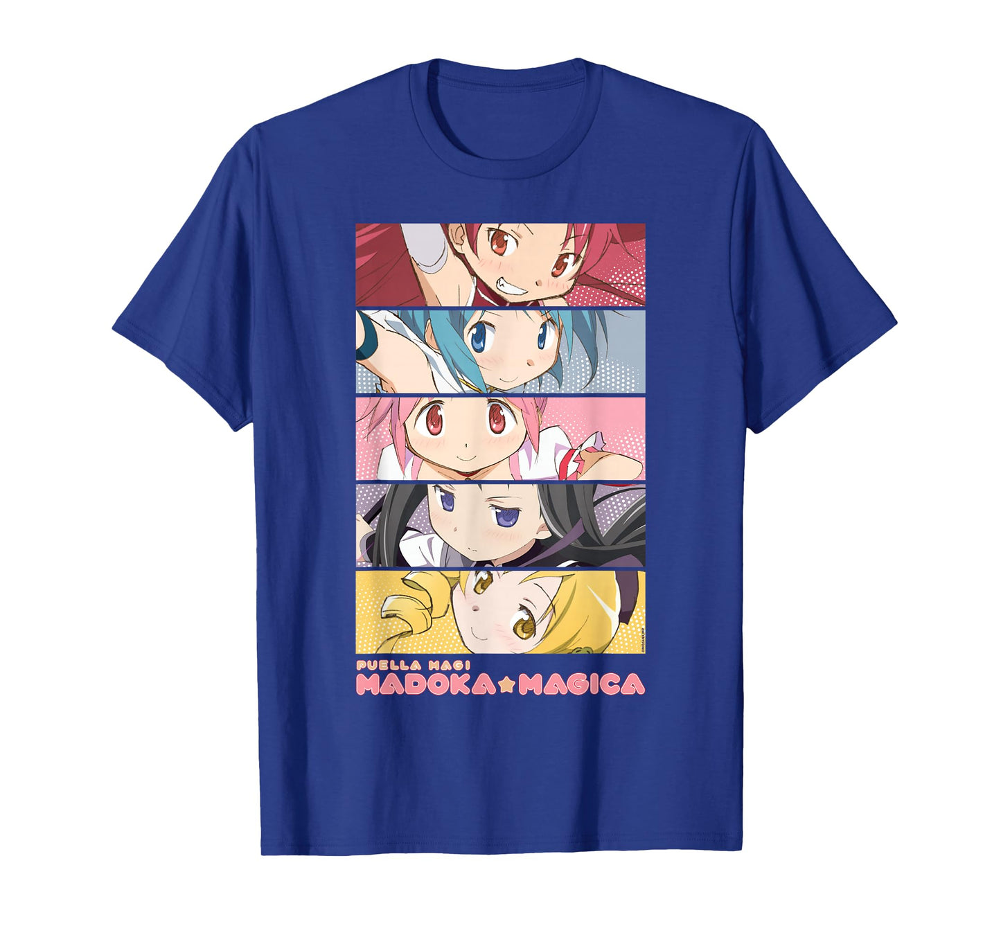 Puella Magi Madoka & Co Anime Panels T-Shirt