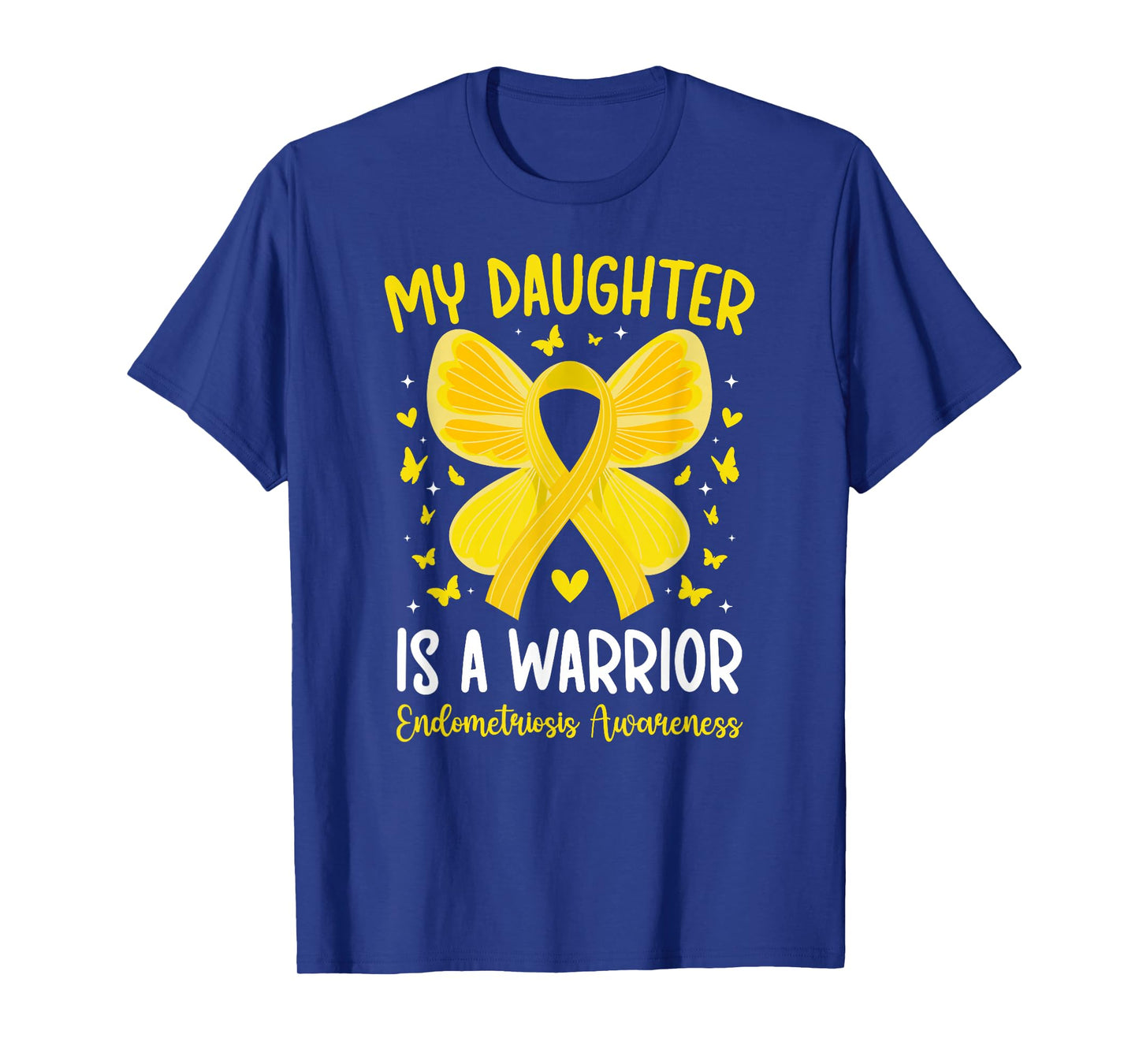 Mom of an Endo Warrior Mother Endometriosis Awareness Month T-Shirt