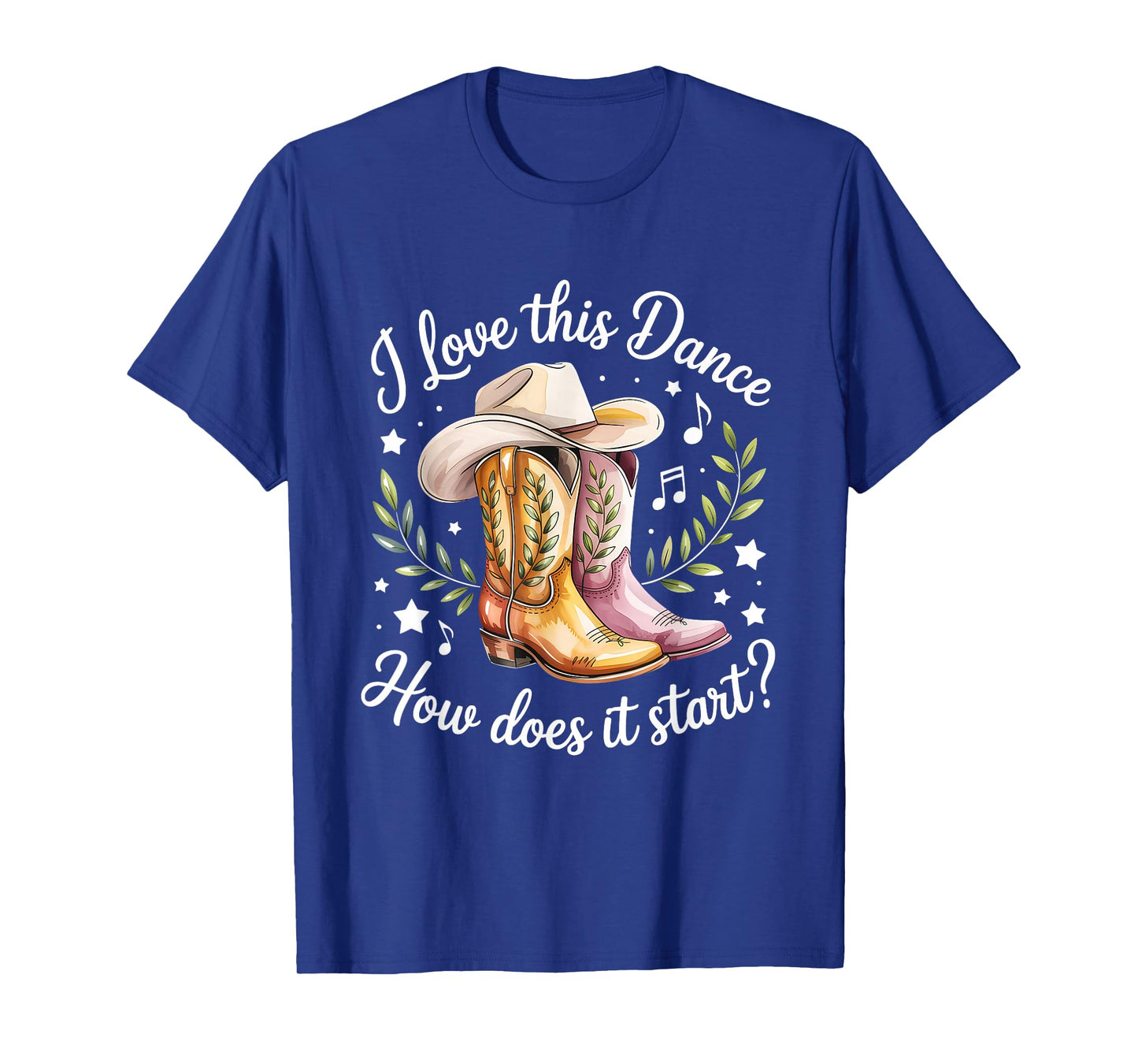 I Love This Dance How Does It Start Line Dance T-Shirt