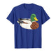 Patchwork Mallard Duck Country Cottage Aesthetic T-Shirt