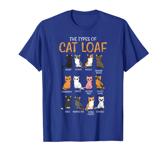 Types of Cats Kawaii Kitten Cat Women Girls Kids Men T-Shirt