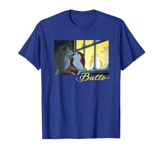 Balto and Jenna Window Scene Watching Over Rosy T-Shirt