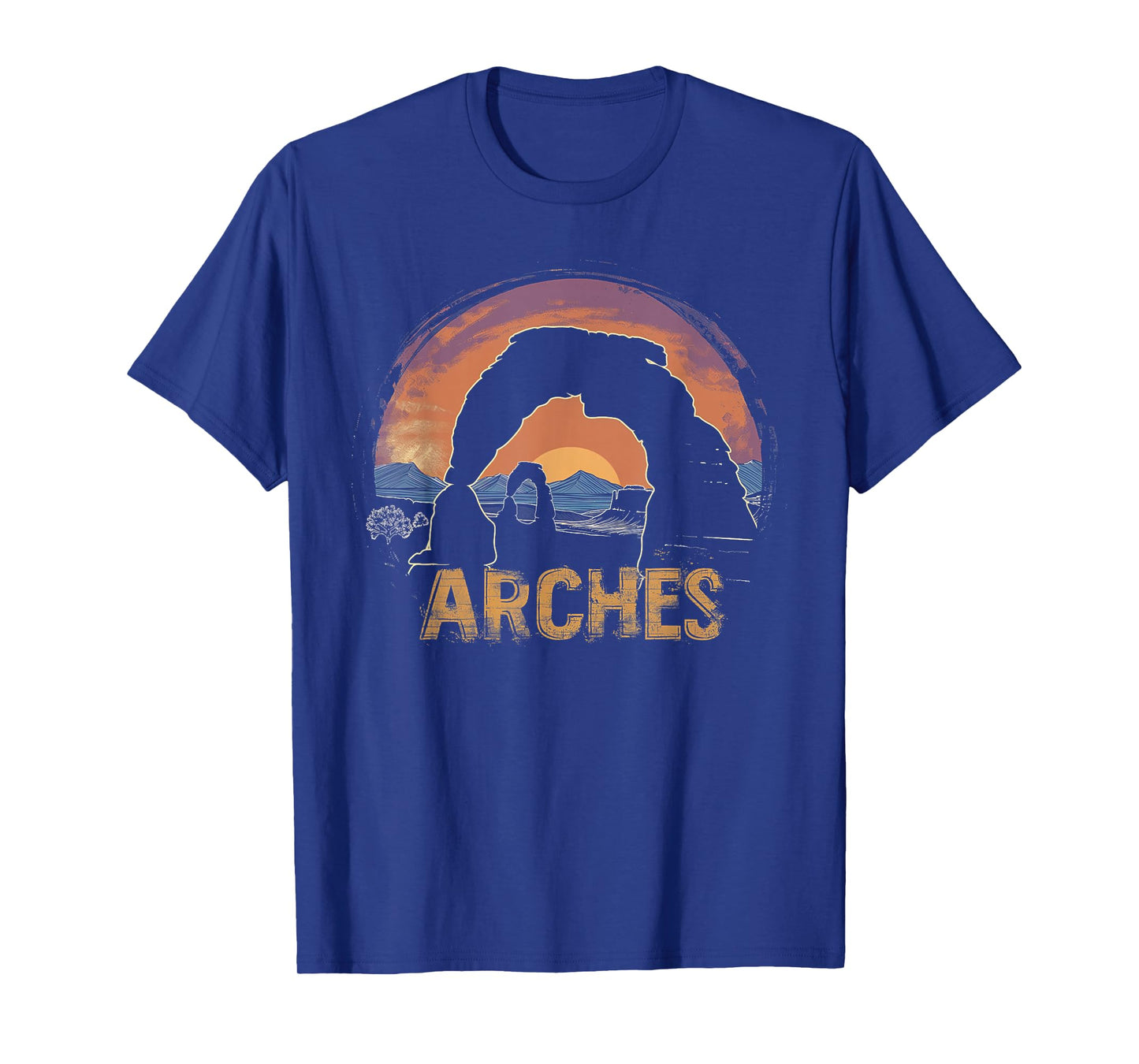 Arches - US National Park Vintage Men Women T-Shirt