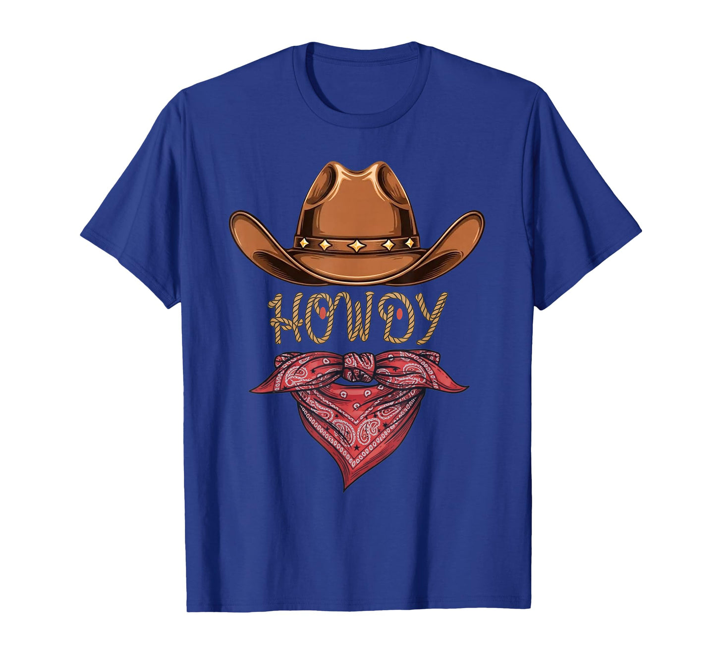 Western Cowboy Birthday Party Howdy Cowboy for Women Man T-Shirt