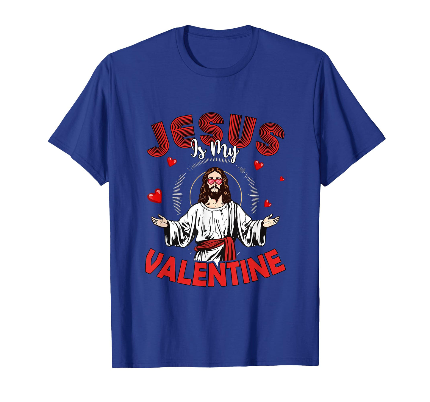 My Valentine Jesus Christian Lover Matching Family Kids T-Shirt