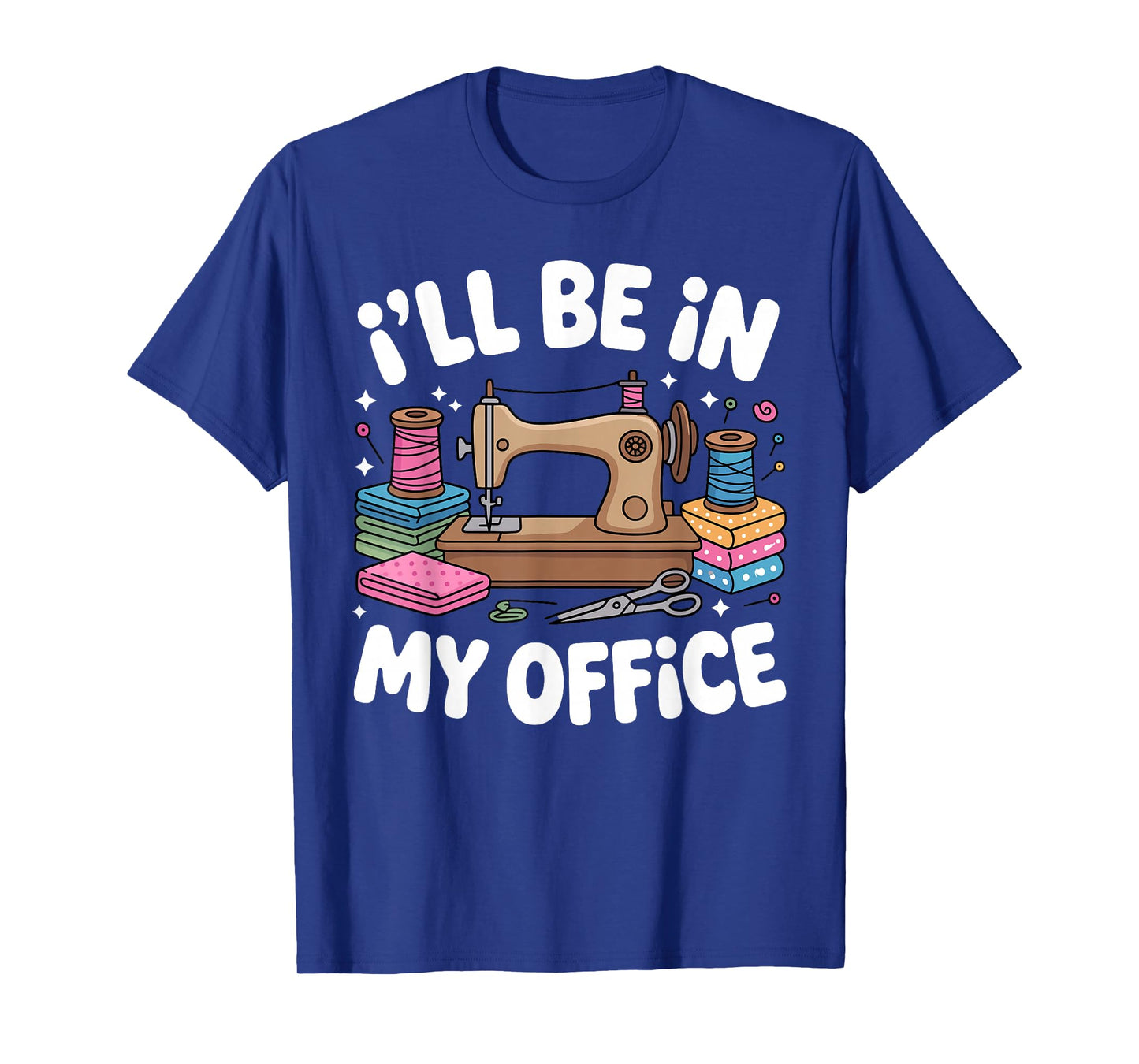 Funny Quilting Art for Men Women Cat Quilt Sewing Quilter T-Shirt