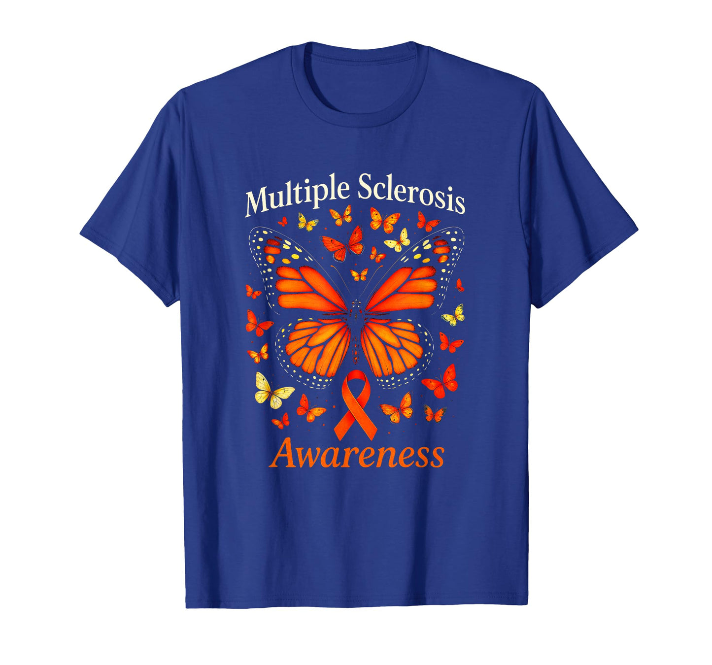 Multiple Sclerosis Awareness - Butterfly Support T-Shirt