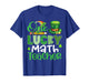 One Lucky Math Teacher Shamrock Funny St Patrick's Day T-Shirt