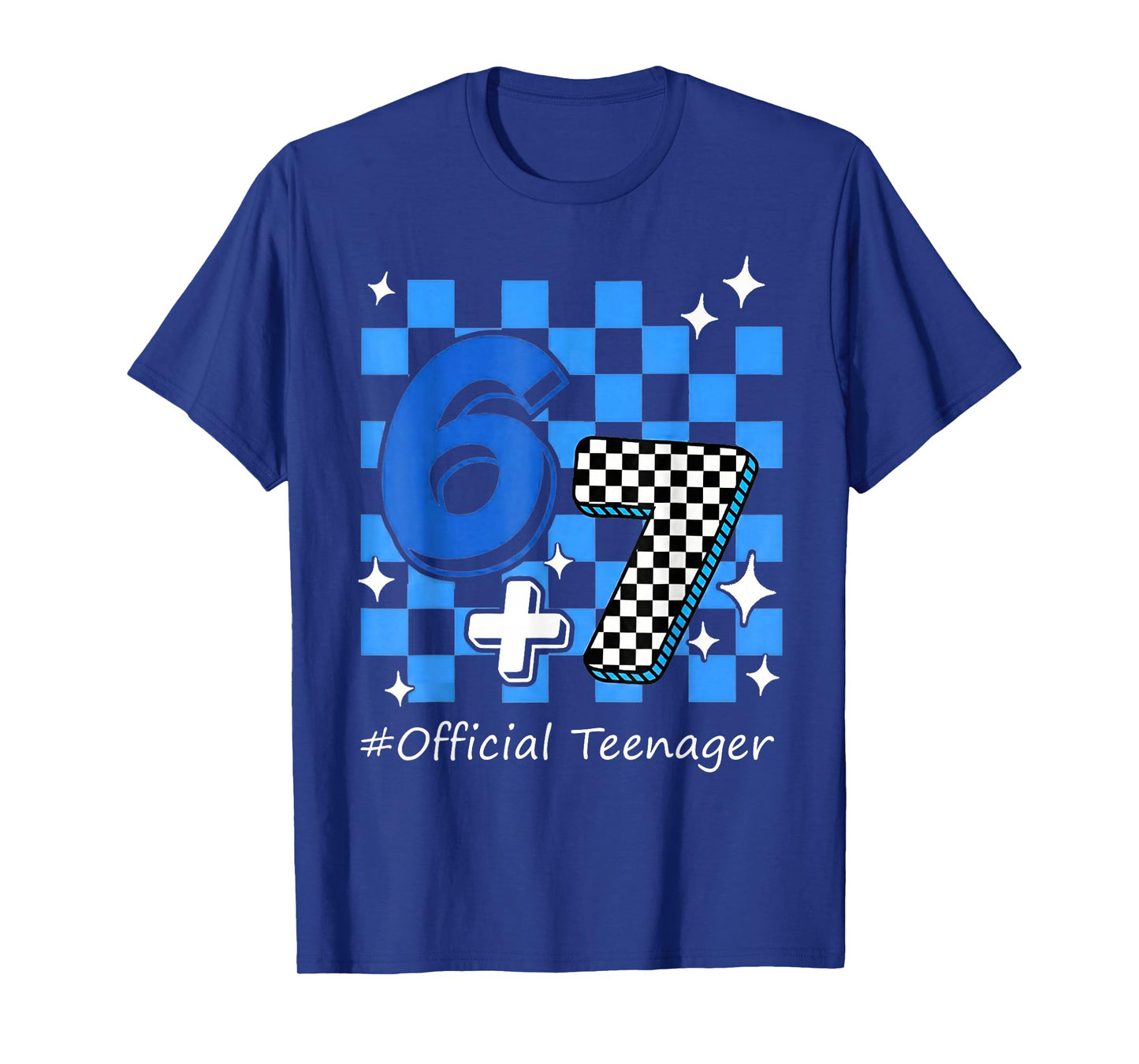 13th Birthday Official Teenager 6+7 Teen Birthday Boys Kids T-Shirt