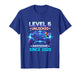 Kids Level 6 Unlocked Awesome Since 2020 6th Birthday Boy Gamer T-Shirt