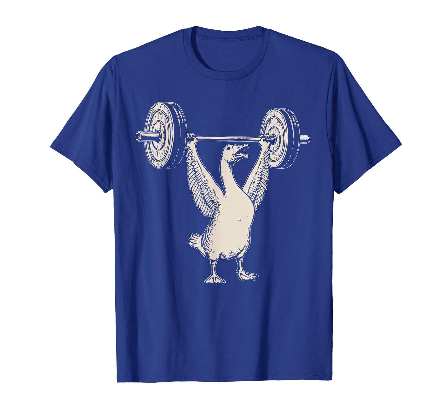 Funny Goose Muscle Mommy Gym Pump Cover Weights Fitness T-Shirt