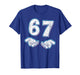 Number 67 Matching Six Seven 6 7 Meme 6-7 Halloween Costume T-Shirt