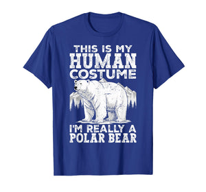 Polar Bear Costume for Men Women Kids Polar Bear Lover T-Shirt