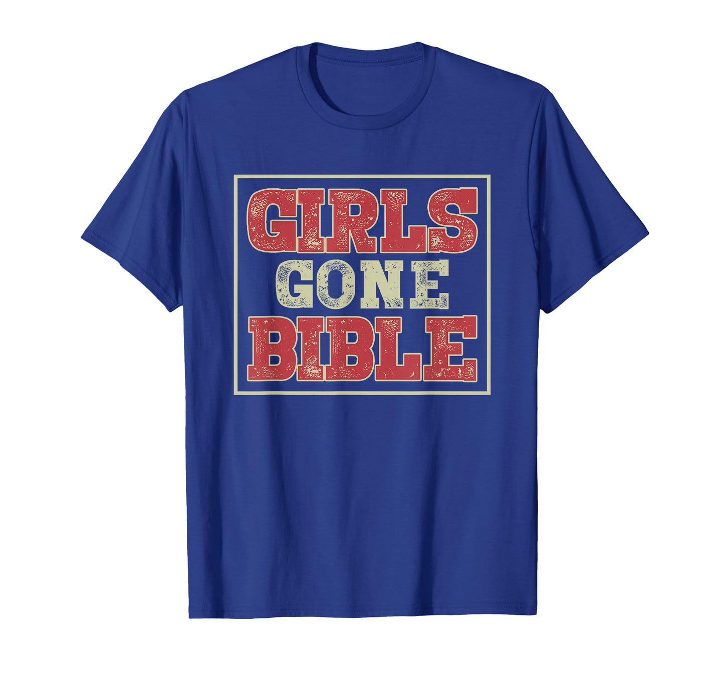 Girls Gone Bible Christian Lover Jesus Bible Verse T-Shirt