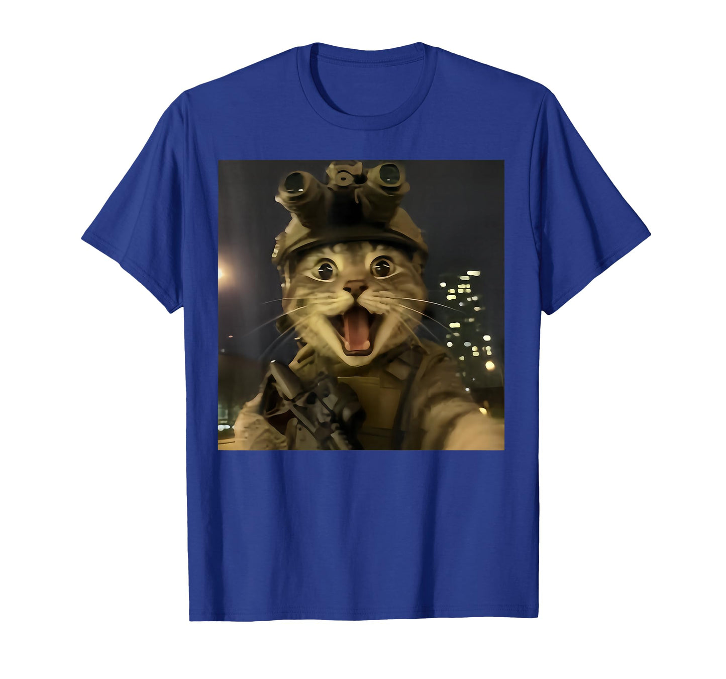 Wash Tactical Cat Meme T-Shirt