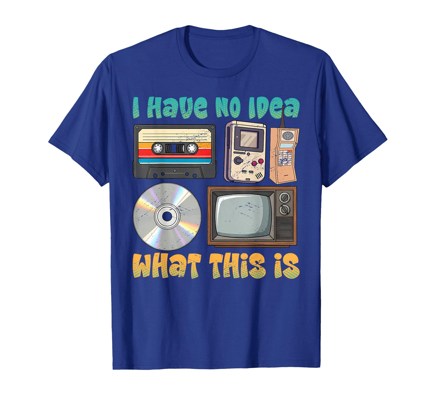 I Have No Idea What This is Kids 70s 80s 90s Outfit Theme T-Shirt