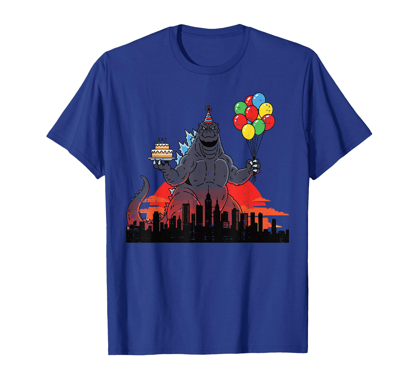 Japanese Monster Birthday Funny Bday Party Men Women Kids T-Shirt